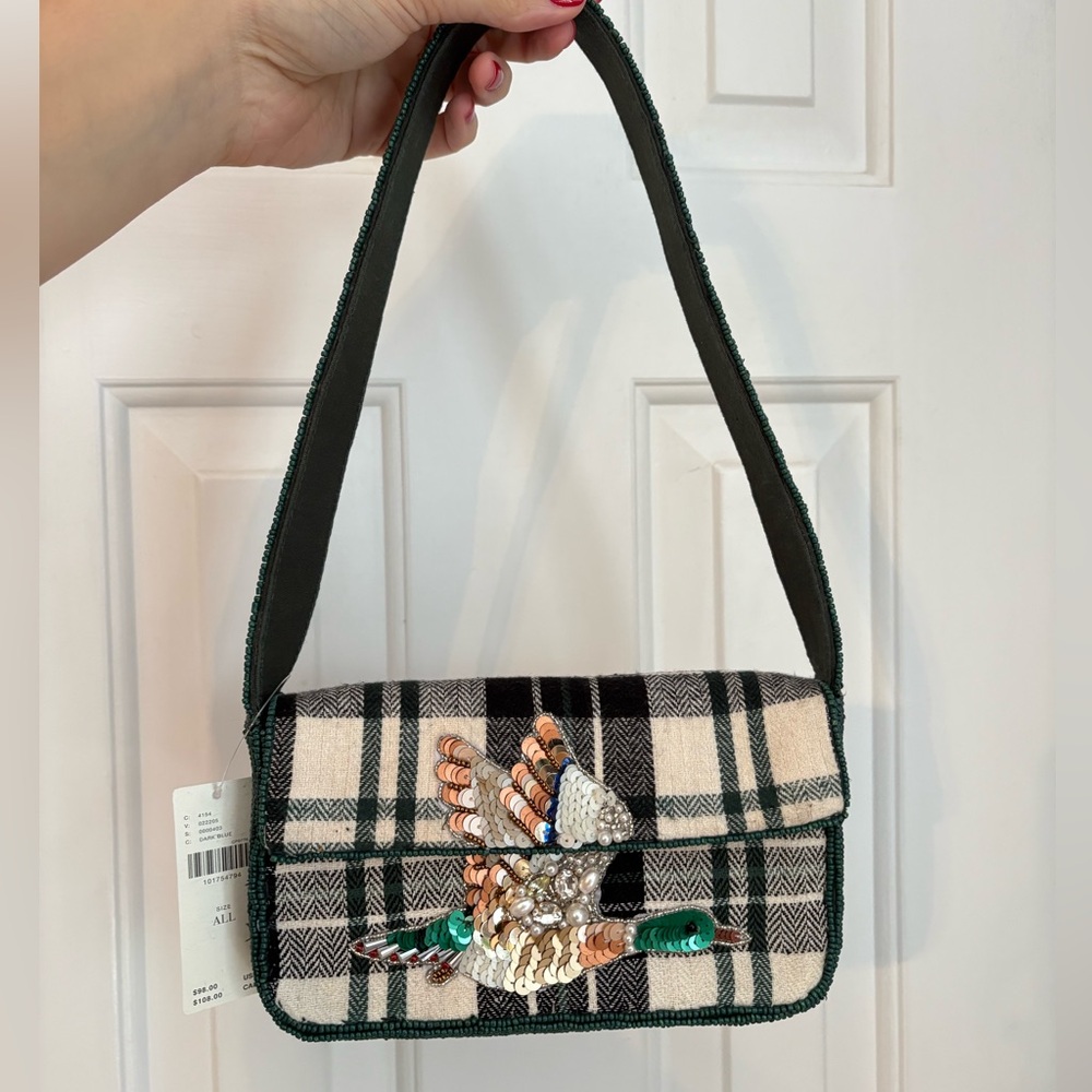 NWT Anthropology Fiona Bag Duck